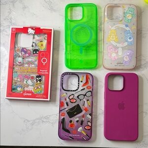 Scanrio, Velvet Caviar and Casetify iPhone 16 pro max cases
